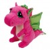 Beanie boo's - peluche darla dragon 15 cm - jurty37173  rose Ty    002272